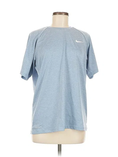 Pre-owned Nike Active T-shirt In Blue