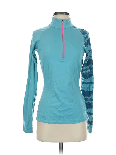 Pre-owned Nike Active T-shirt In Blue