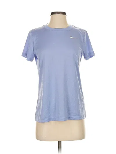 Pre-owned Nike Active T-shirt In Blue