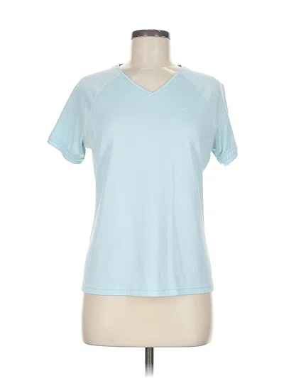 Pre-owned Nike Active T-shirt In Blue
