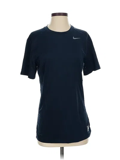 Pre-owned Nike Active T-shirt In Blue