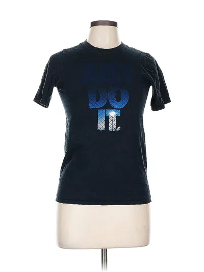 Pre-owned Nike Active T-shirt In Blue
