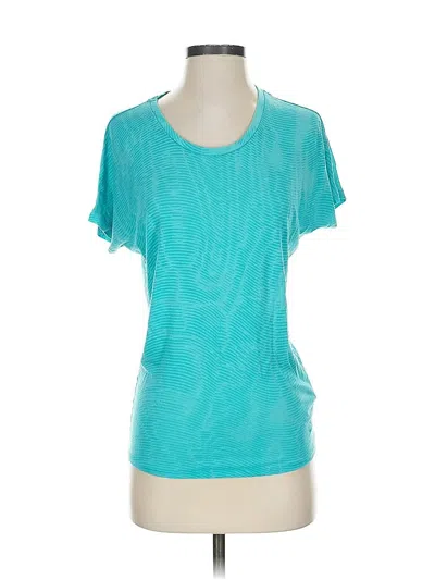 Pre-owned Nike Active T-shirt In Blue