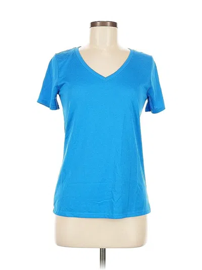Pre-owned Nike Active T-shirt In Blue