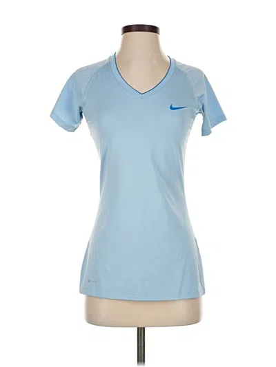 Pre-owned Nike Active T-shirt In Blue