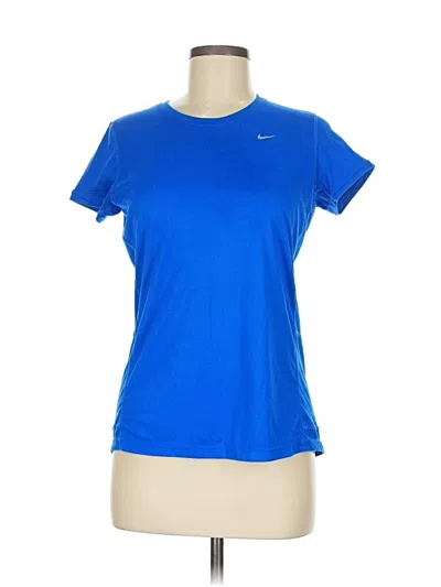Pre-owned Nike Active T-shirt In Blue