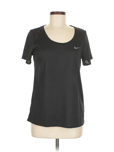 Pre-owned Nike Active T-shirt In Gray