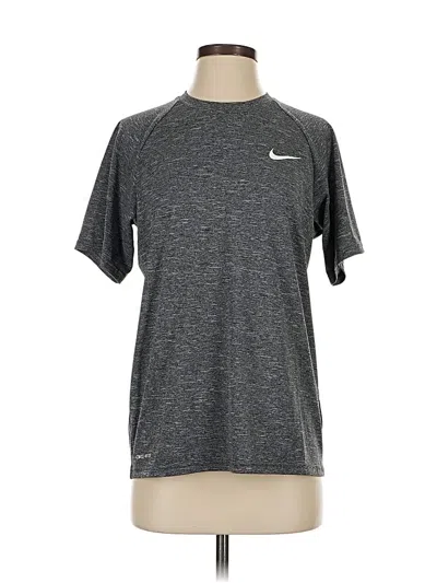 Pre-owned Nike Active T-shirt In Gray