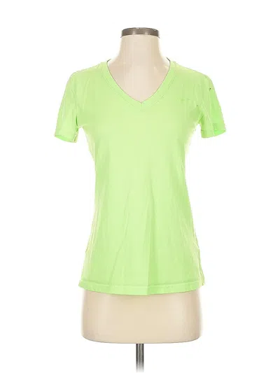Pre-owned Nike Active T-shirt In Green