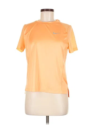 Pre-owned Nike Active T-shirt In Orange