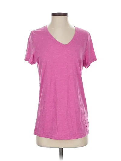 Pre-owned Nike Active T-shirt In Pink
