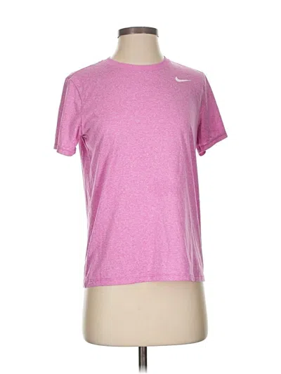 Pre-owned Nike Active T-shirt In Pink