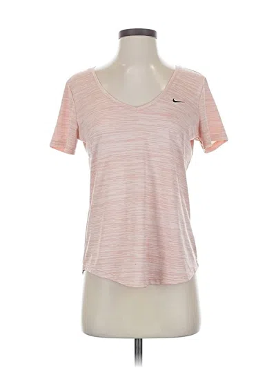 Pre-owned Nike Active T-shirt In Pink
