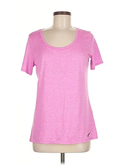Pre-owned Nike Active T-shirt In Pink