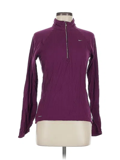 Pre-owned Nike Active T-shirt In Purple