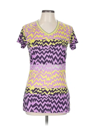 Pre-owned Nike Active T-shirt In Purple