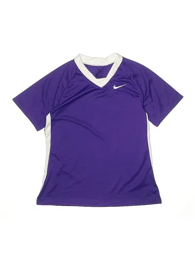 Pre-owned Nike Kids' Active T-shirt In Purple