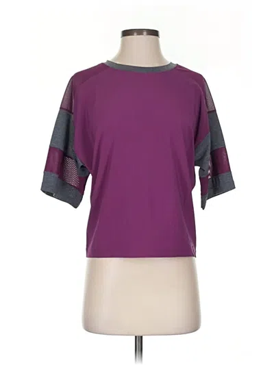 Pre-owned Nike Active T-shirt In Purple