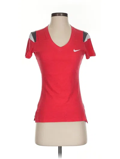 Pre-owned Nike Active T-shirt In Red