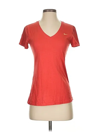 Pre-owned Nike Active T-shirt In Red