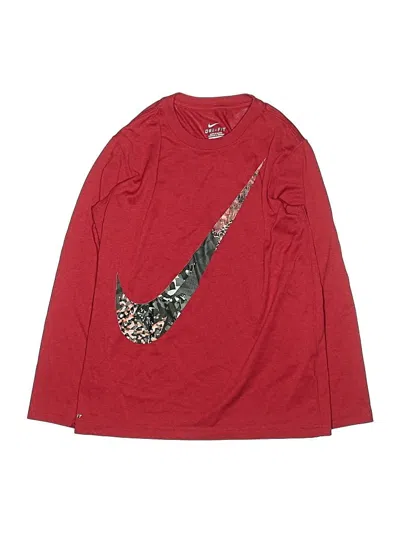 Pre-owned Nike Kids' Active T-shirt In Red