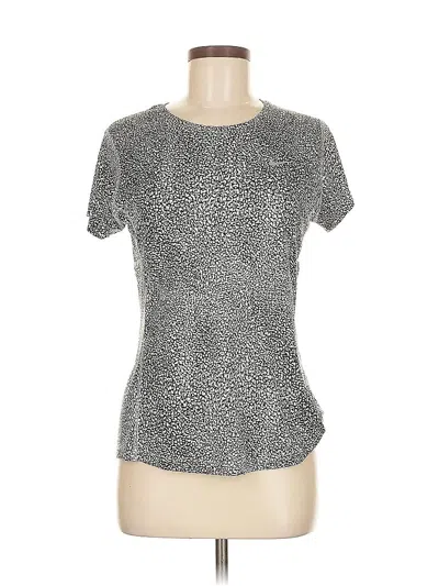 Pre-owned Nike Active T-shirt In Silver