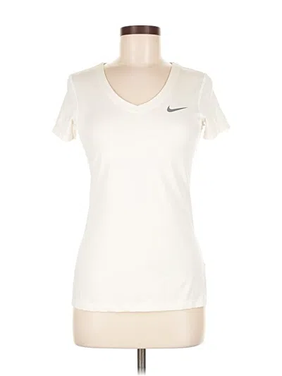 Pre-owned Nike Active T-shirt In White