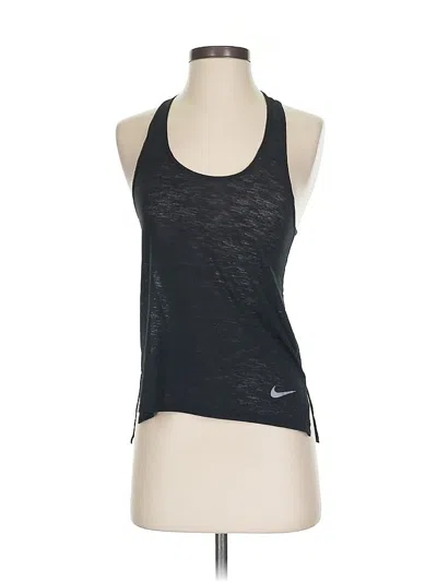Pre-owned Nike Active Tank Top In Black