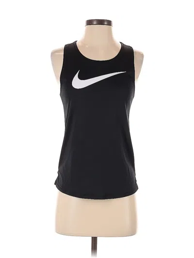 Pre-owned Nike Active Tank Top In Black