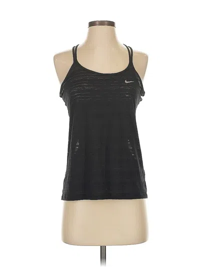 Pre-owned Nike Active Tank Top In Black