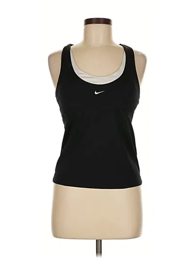 Pre-owned Nike Active Tank Top In Black