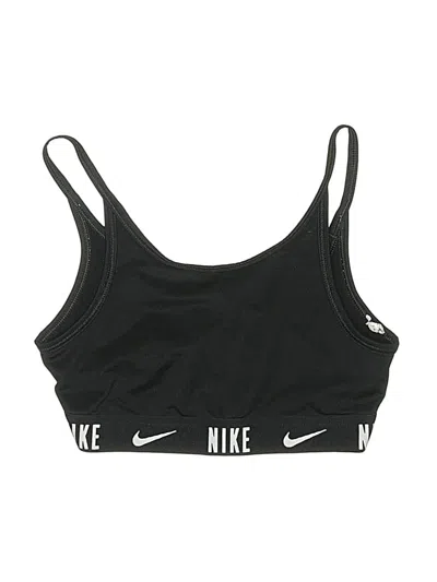 Pre-owned Nike Kids' Active Tank Top In Black