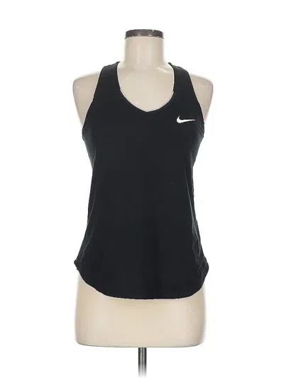 Pre-owned Nike Active Tank Top In Black