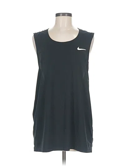 Pre-owned Nike Active Tank Top In Black