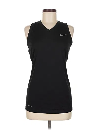 Pre-owned Nike Active Tank Top In Black