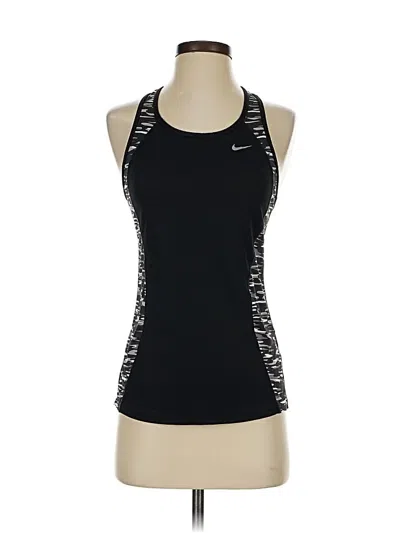Pre-owned Nike Active Tank Top In Black