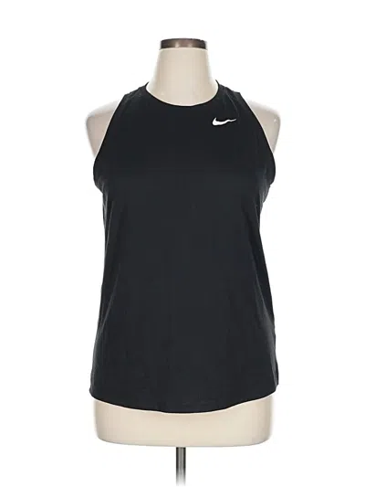 Pre-owned Nike Active Tank Top In Black