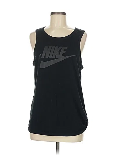 Pre-owned Nike Active Tank Top In Black