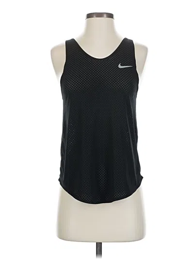 Pre-owned Nike Active Tank Top In Black