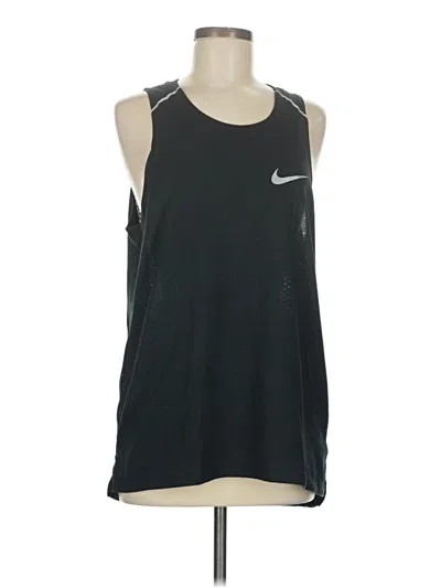 Pre-owned Nike Active Tank Top In Black