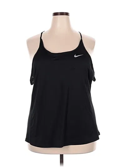 Pre-owned Nike Active Tank Top In Black