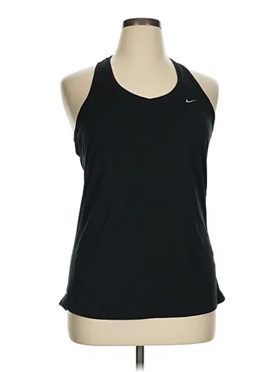 Pre-owned Nike Active Tank Top In Black