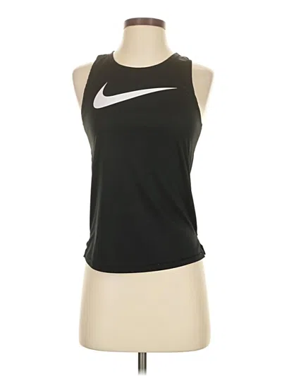 Pre-owned Nike Active Tank Top In Black