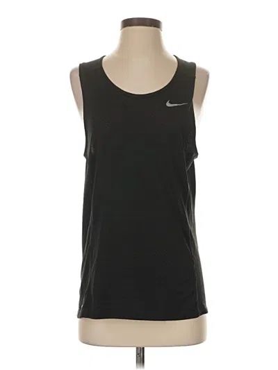 Pre-owned Nike Active Tank Top In Black