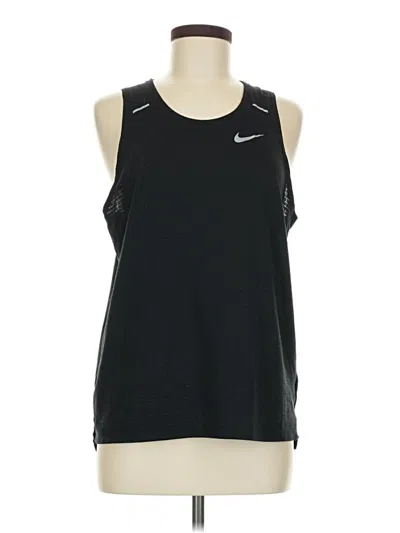 Pre-owned Nike Active Tank Top In Black