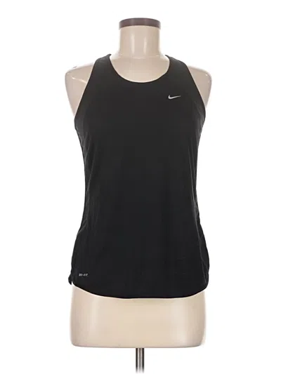 Pre-owned Nike Active Tank Top In Black