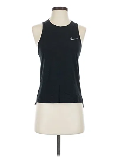 Pre-owned Nike Active Tank Top In Black