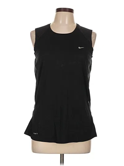 Pre-owned Nike Active Tank Top In Black