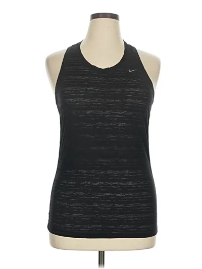 Pre-owned Nike Active Tank Top In Black