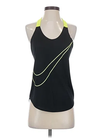 Pre-owned Nike Active Tank Top In Black